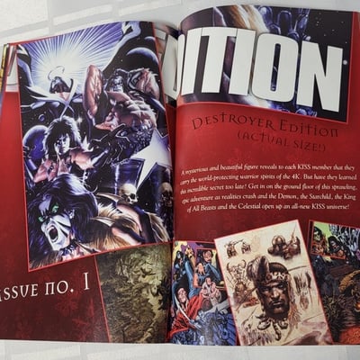 2007 KISS Special Ed Christmas Issue Comic  - Image 10 of 13