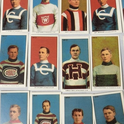 1910-11 C56 Hockey Card Set 1978 Lancaster Re Issue  - Image 8 of 16