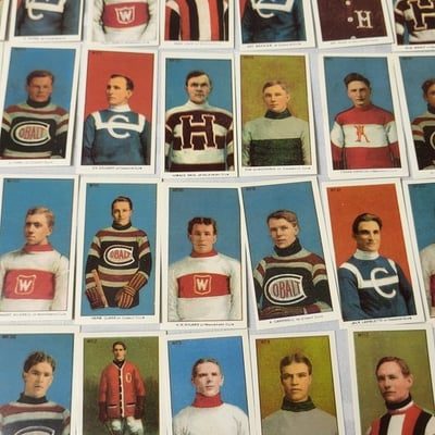 1910-11 C56 Hockey Card Set 1978 Lancaster Re Issue  - Image 4 of 16