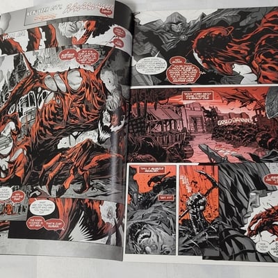 2019 Carnage Black White And Blood no 1 Marvel Comics  - Image 5 of 12