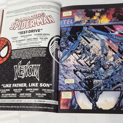2021 Marvel Comics Spider-Man Venom 1 Promo Issue - Image 6 of 8