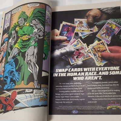 Amazing Spider-Man #350 Marvel 1991 Dr. Doom  - Image 6 of 17