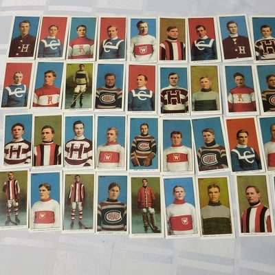 1910-11 C56 Hockey Card Set 1978 Lancaster Re Issue  - Image 1 of 16