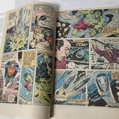 Incredible Hulk #233 1979 Last Marvel Man Become Quasar next Issue - Image 7 of 13
