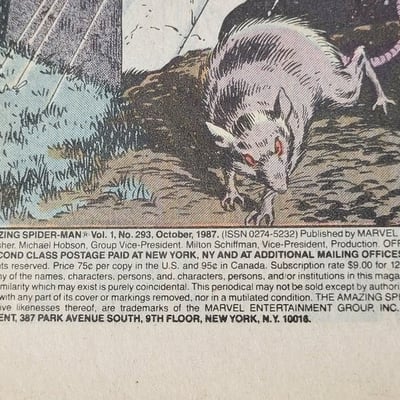 Amazing Spider-Man #293 Death of Kraven 1987 - Image 5 of 13