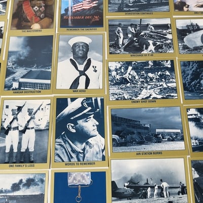 1990s Military Card Set USA Remember Pearl Harbor  - Image 9 of 20
