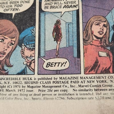 1972 Marvel Comics Incredible Hulk 149 1st Ap Inheritor  - Image 5 of 13