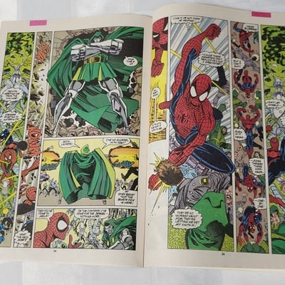Amazing Spider-Man #350 Marvel 1991 Dr. Doom  - Image 16 of 17