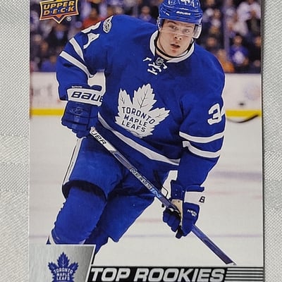 2017-18 Upperdeck Auston Matthews Rookie card  - Image 1 of 11