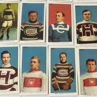 1910-11 C56 Hockey Card Set 1978 Lancaster Re Issue  - Image 12 of 16