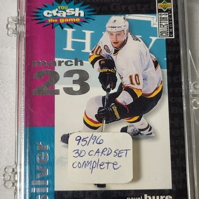 1995-95 Upperdeck Crash The Game Complete Set Superstars - Image 1 of 19