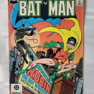 BATMAN #368 DC Jason Todd Becomes Robin Copper Age 1984 - Image 1 of 13