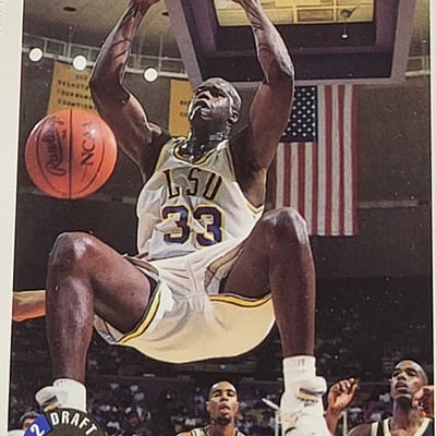 1992 Shaquille O'Neil Rookie Card  - Image 8 of 8