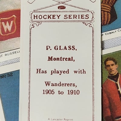 1910-11 C56 Hockey Card Set 1978 Lancaster Re Issue  - Image 13 of 16