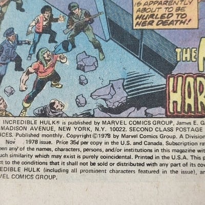 1978 Marvel Comics Incredible Hulk 229 Moonstone Doc Samson  - Image 4 of 12