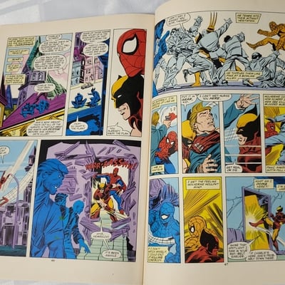1987 Marvel Comics Spider-Man VS Wolverine  - Image 14 of 16