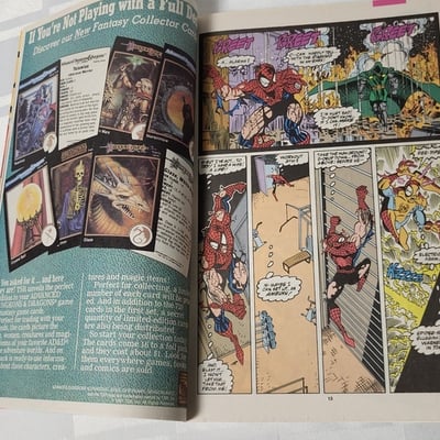 Amazing Spider-Man #350 Marvel 1991 Dr. Doom  - Image 10 of 17