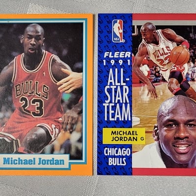 Vintage Michael Jordan Bulls cards  - Image 1 of 8