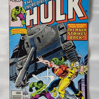 1978 Marvel Comics Incredible Hulk 229 Moonstone Doc Samson  - Image 1 of 12