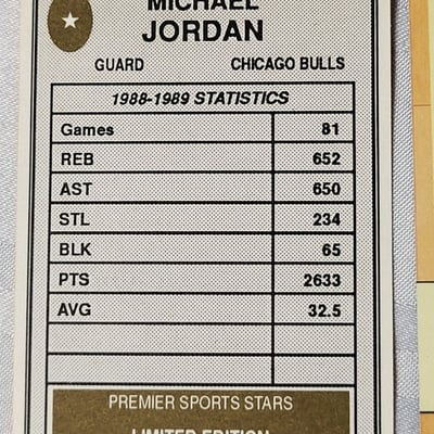 Vintage Michael Jordan Bulls cards  - Image 5 of 8