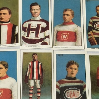 1910-11 C56 Hockey Card Set 1978 Lancaster Re Issue  - Image 11 of 16