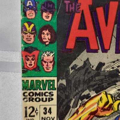 Avengers #34 Marvel 1966 1st App. of Living Laser - Image 2 of 17