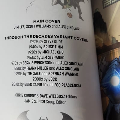 Detective Comics #1000 1940s Variant Cover by Bruce Timm DC Comics May 2019 - Image 3 of 14