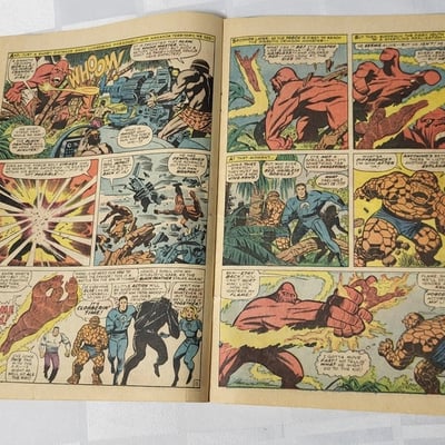 1966 Marvel Comics Fantastic Four 53 2nd Black Panther ap - Image 13 of 13
