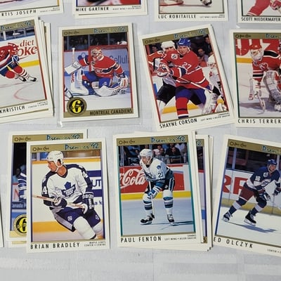 1991-92 OPC Premier Complete Hockey Set of 198  - Image 12 of 15