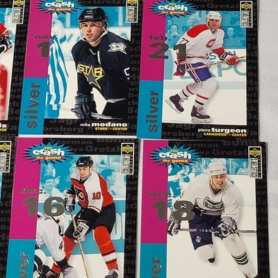 1995-95 Upperdeck Crash The Game Complete Set Superstars - Image 16 of 19