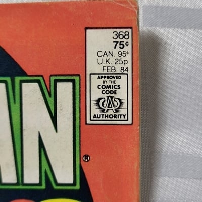 BATMAN #368 DC Jason Todd Becomes Robin Copper Age 1984 - Image 2 of 13