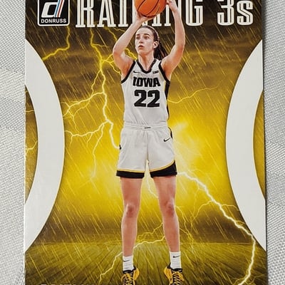 2024 Panini Caitlin Clark Rookie card Raining 3s  - Image 7 of 13