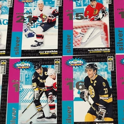 1995-95 Upperdeck Crash The Game Complete Set Superstars - Image 12 of 19