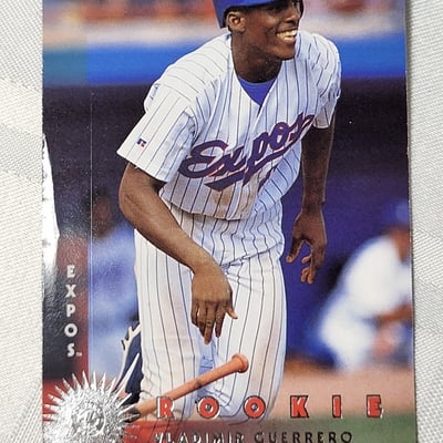 1997 Donruss Baseball Vladimir Guerrero Rookie Card Expos - Image 3 of 9