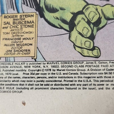 Incredible Hulk #233 1979 Last Marvel Man Become Quasar next Issue - Image 5 of 13