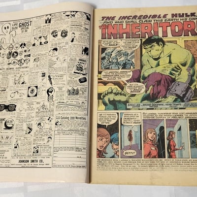 1972 Marvel Comics Incredible Hulk 149 1st Ap Inheritor  - Image 4 of 13