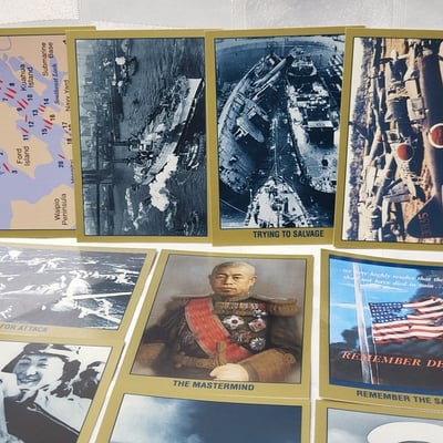 1990s Military Card Set USA Remember Pearl Harbor  - Image 13 of 20