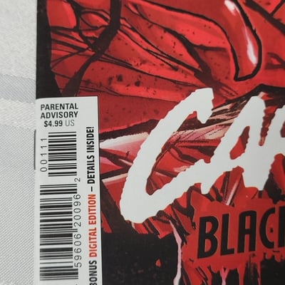 2019 Carnage Black White And Blood no 1 Marvel Comics  - Image 2 of 12