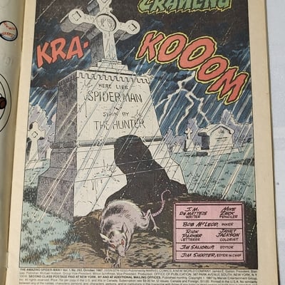 Amazing Spider-Man #293 Death of Kraven 1987 - Image 4 of 13