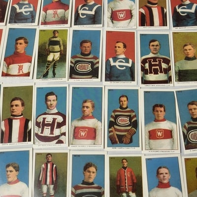 1910-11 C56 Hockey Card Set 1978 Lancaster Re Issue  - Image 3 of 16