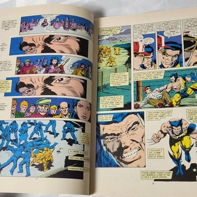1987 Marvel Comics Spider-Man VS Wolverine  - Image 6 of 16
