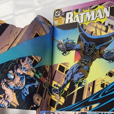 1993 DC Comics Batman 500 Both Variants Foil Die Cut   - Image 7 of 14