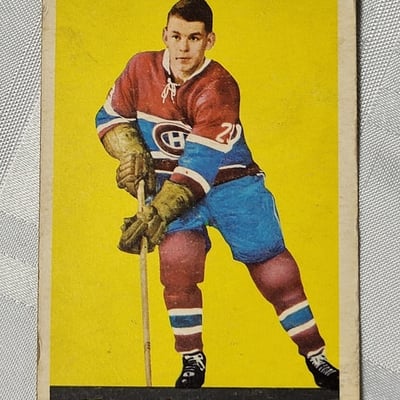 1960-61 Parkhurst Andre Pronovost Canadians Card  - Image 7 of 10