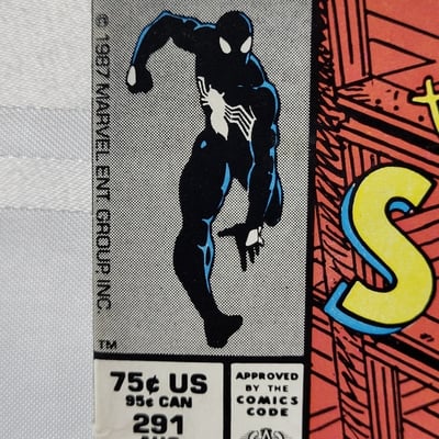 1987 Marvel Comics Amazing Spider-Man 291  - Image 2 of 9