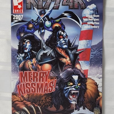 2007 KISS Special Ed Christmas Issue Comic  - Image 1 of 13