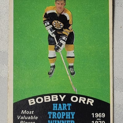 1970-71 OPC Bobby Orr Hart Trophy Winner card  - Image 5 of 9