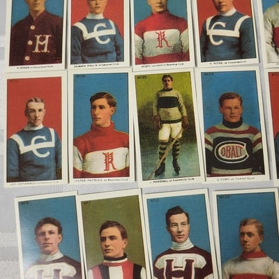 1910-11 C56 Hockey Card Set 1978 Lancaster Re Issue  - Image 9 of 16