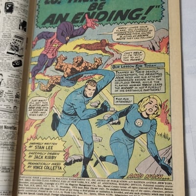 Fantastic Four King Size Special #9 1971 Marvel Comics - Image 3 of 12