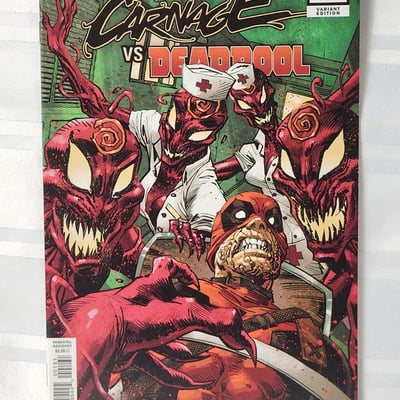 Absolute Carnage VS Deadpool # 1 Panosian Variant Marvel - Image 1 of 13
