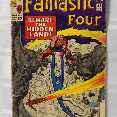 Fantastic Four #47 Marvel Comics 1966 Jack Kirby Cover Silver Age - Image 1 of 14